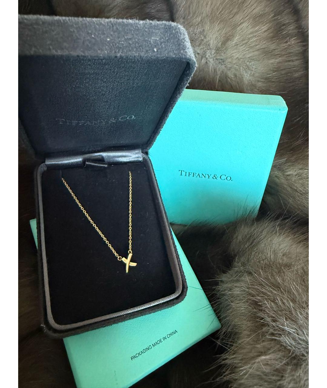 TIFFANY&CO Желтое колье из желтого золота, фото 4