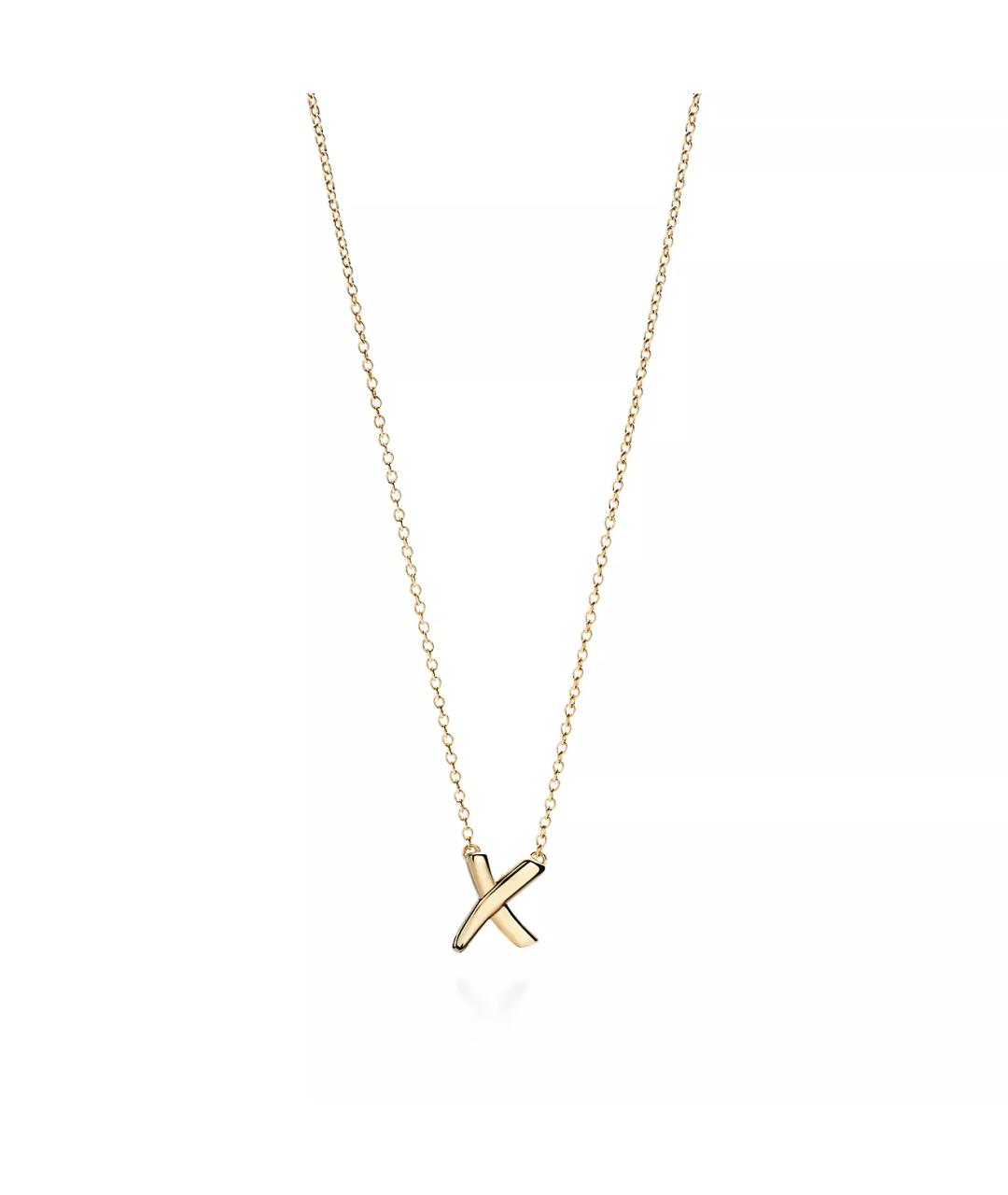TIFFANY&CO Желтое колье из желтого золота, фото 8