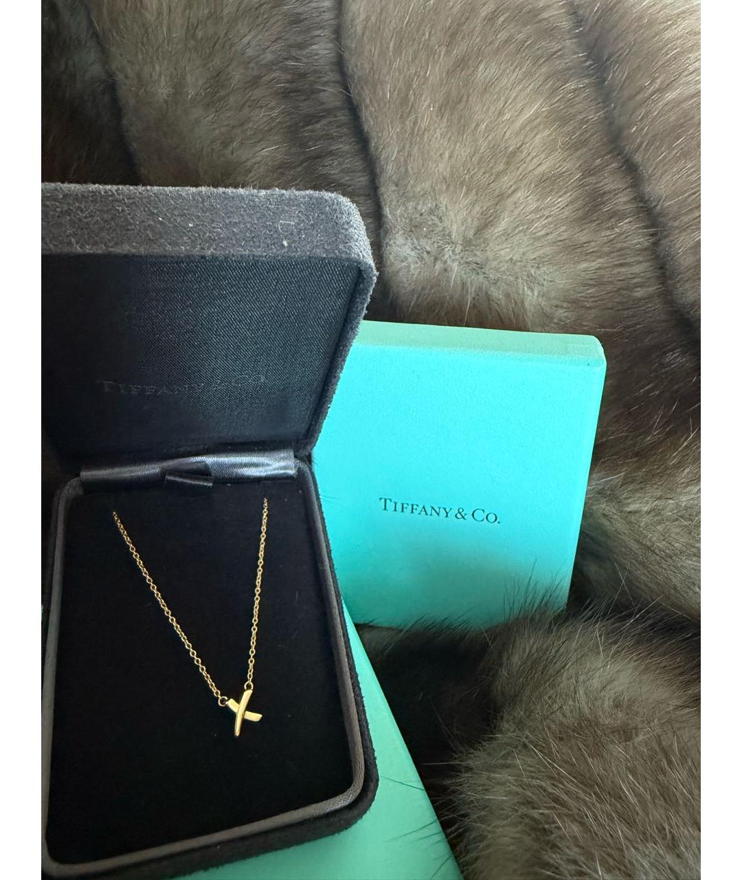TIFFANY&CO Желтое колье из желтого золота, фото 5