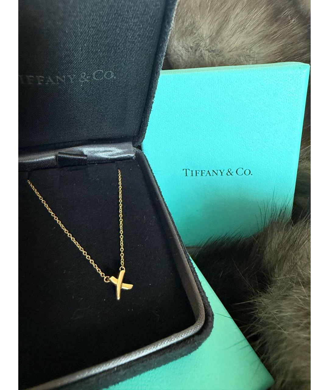 TIFFANY&CO Желтое колье из желтого золота, фото 9