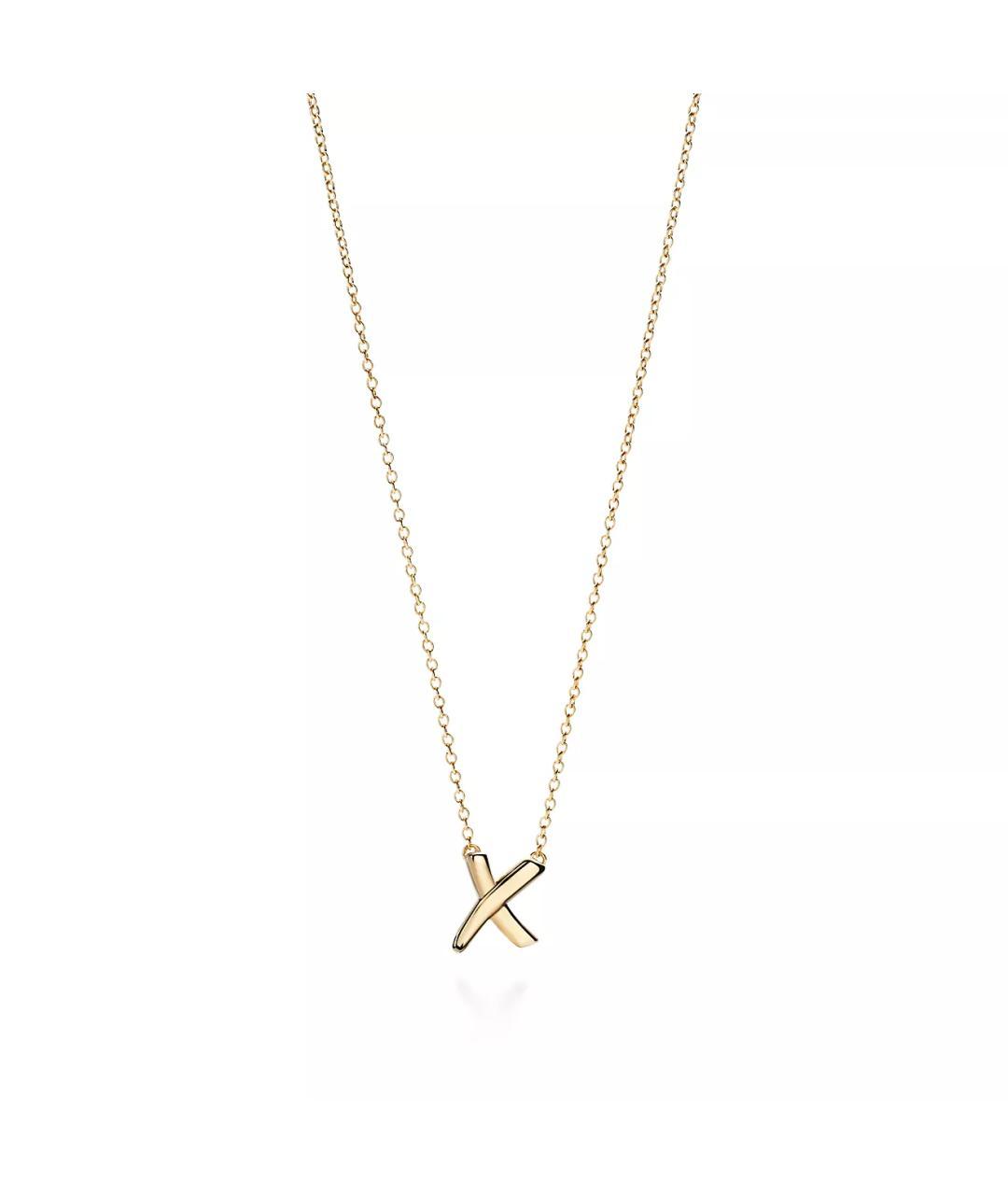 TIFFANY&CO Желтое колье из желтого золота, фото 1