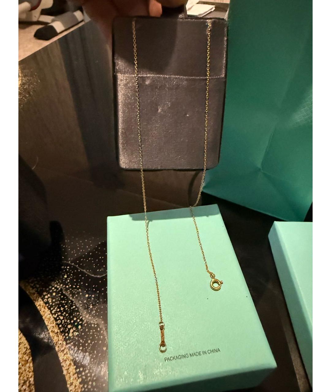 TIFFANY&CO Желтое колье из желтого золота, фото 10