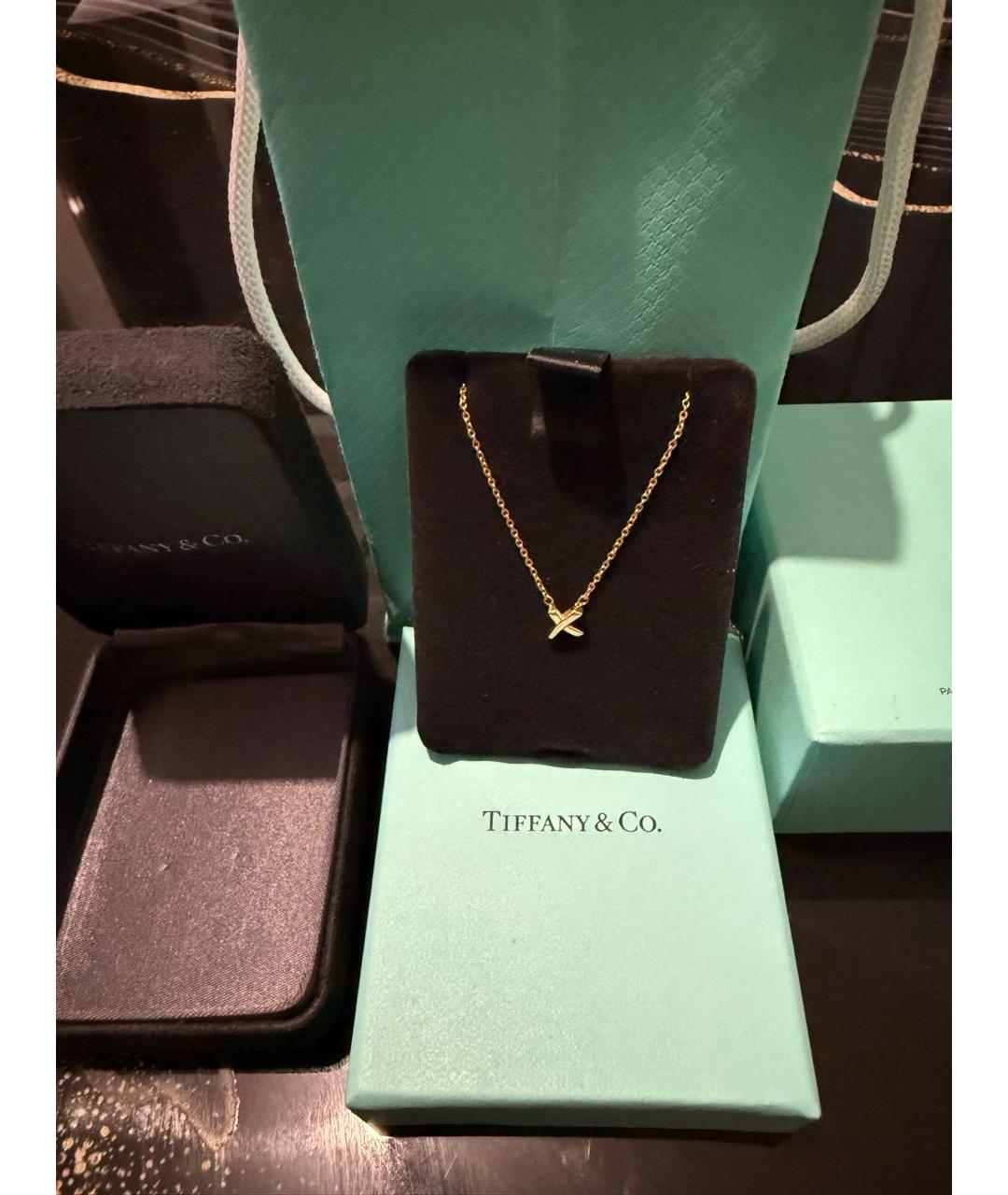 TIFFANY&CO Желтое колье из желтого золота, фото 7