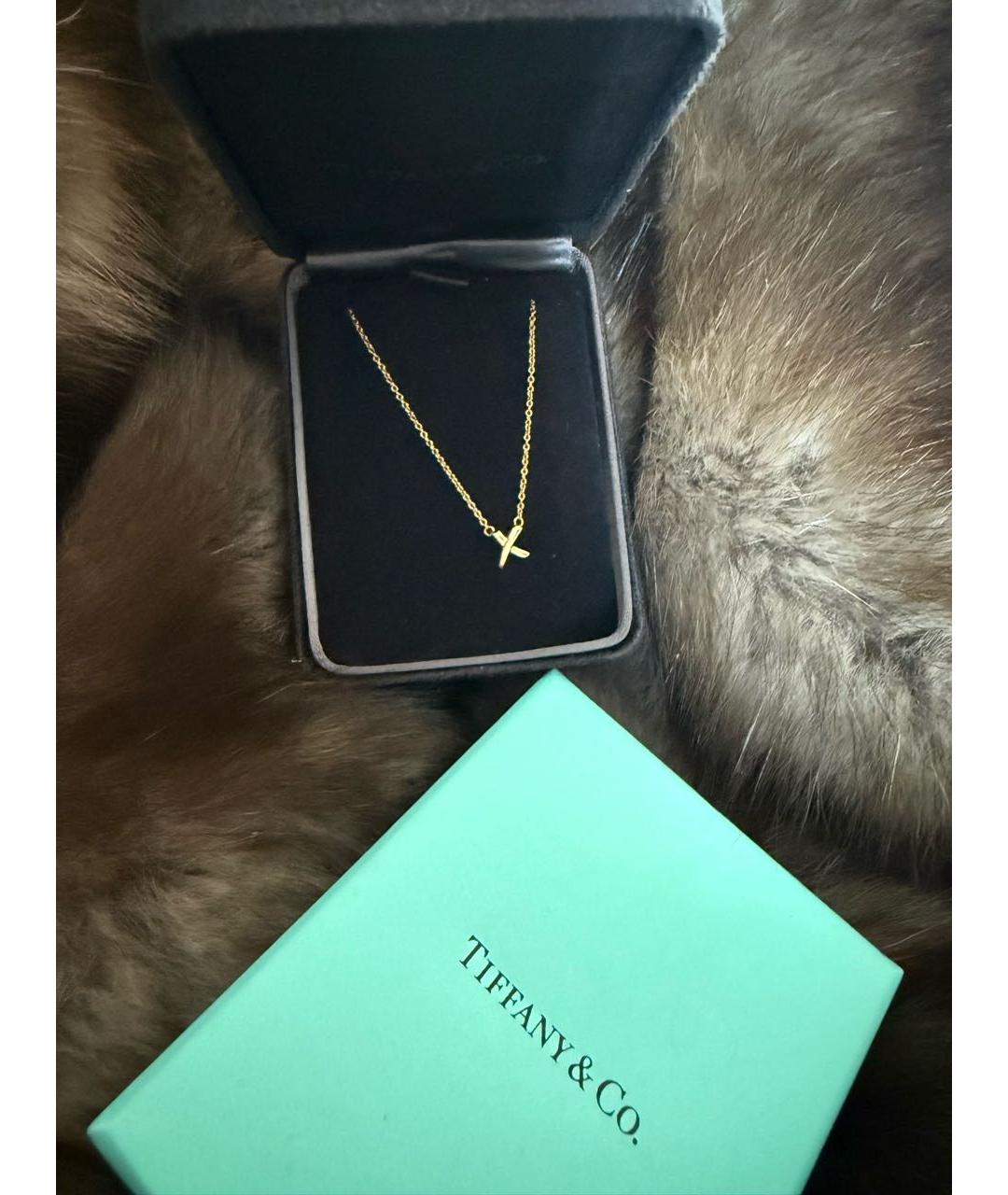 TIFFANY&CO Желтое колье из желтого золота, фото 6