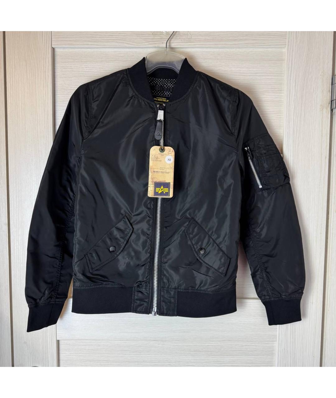 ALPHA INDUSTRIES Черная куртка, фото 1