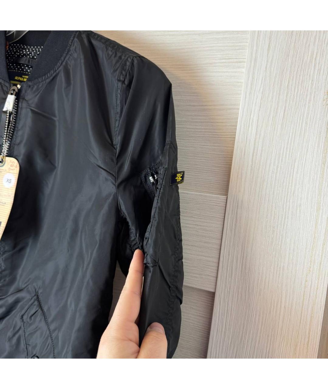ALPHA INDUSTRIES Черная куртка, фото 3