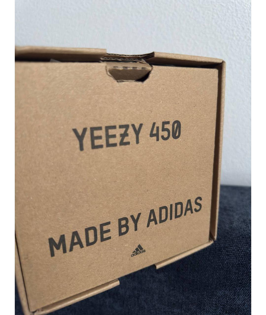 ADIDAS YEEZY Серые низкие кроссовки / кеды, фото 7
