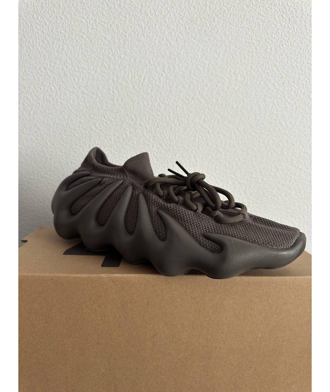 ADIDAS YEEZY Серые низкие кроссовки / кеды, фото 8