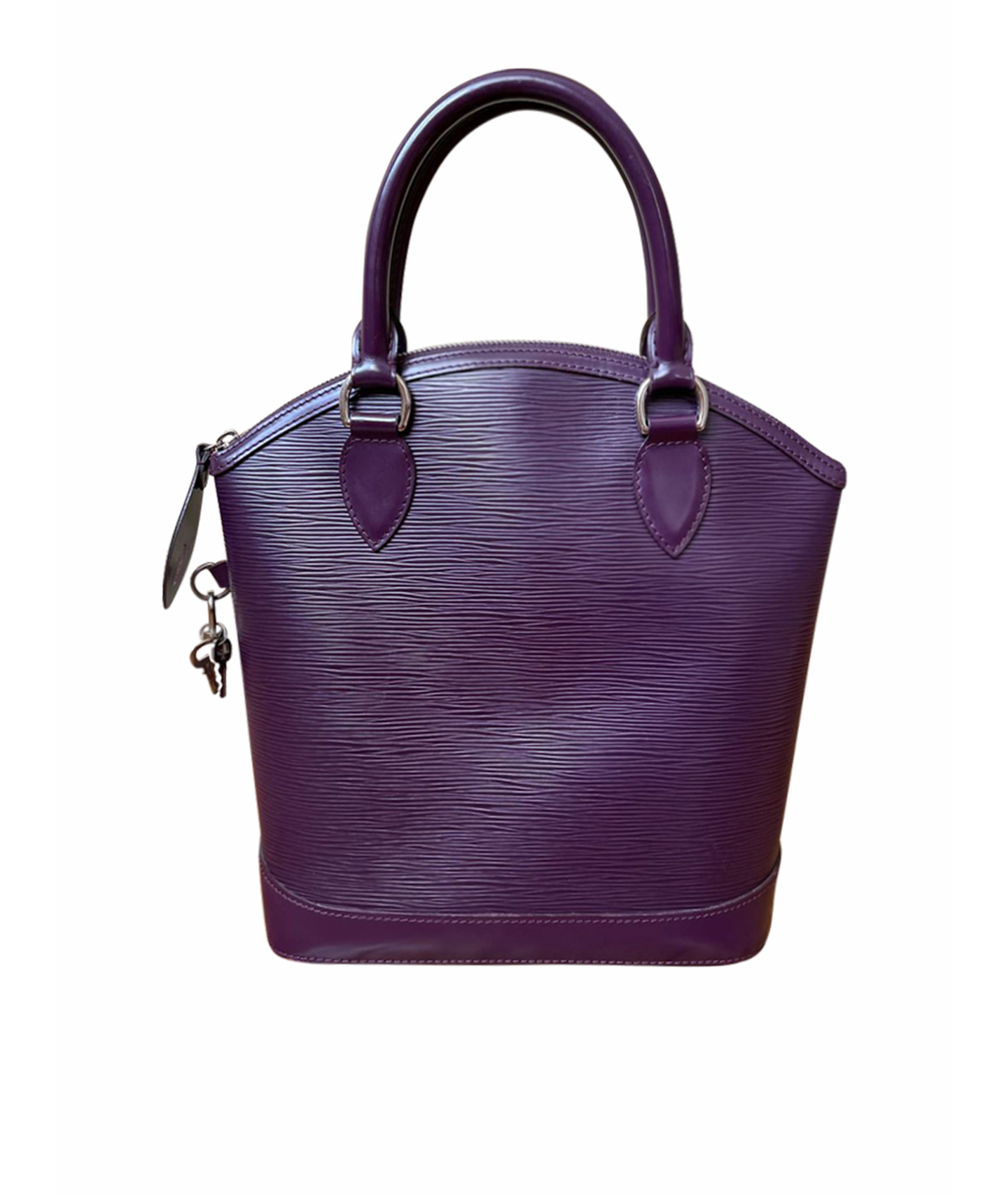 LOUIS VUITTON PRE-OWNED Фиолетовая сумка тоут из искусственной кожи, фото 1