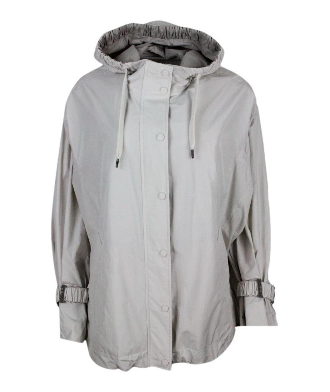 BRUNELLO CUCINELLI Серая полиэстеровая куртка, фото 1