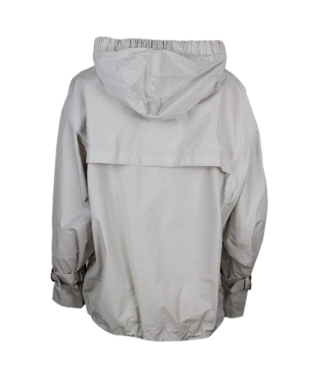 BRUNELLO CUCINELLI Серая полиэстеровая куртка, фото 2