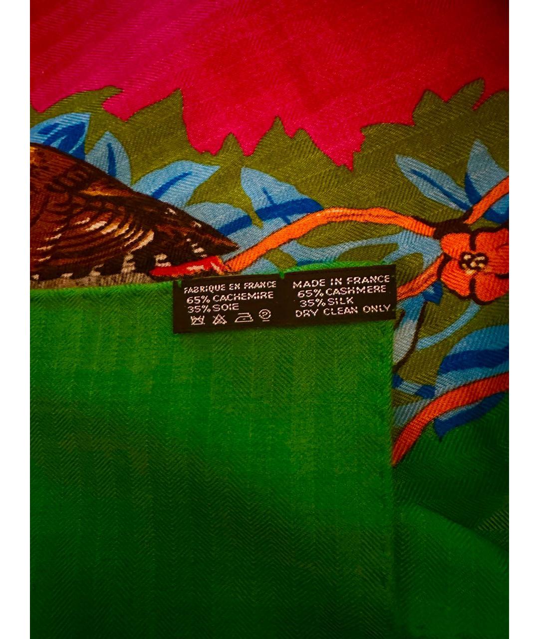 HERMES Кашемировый платок, фото 3