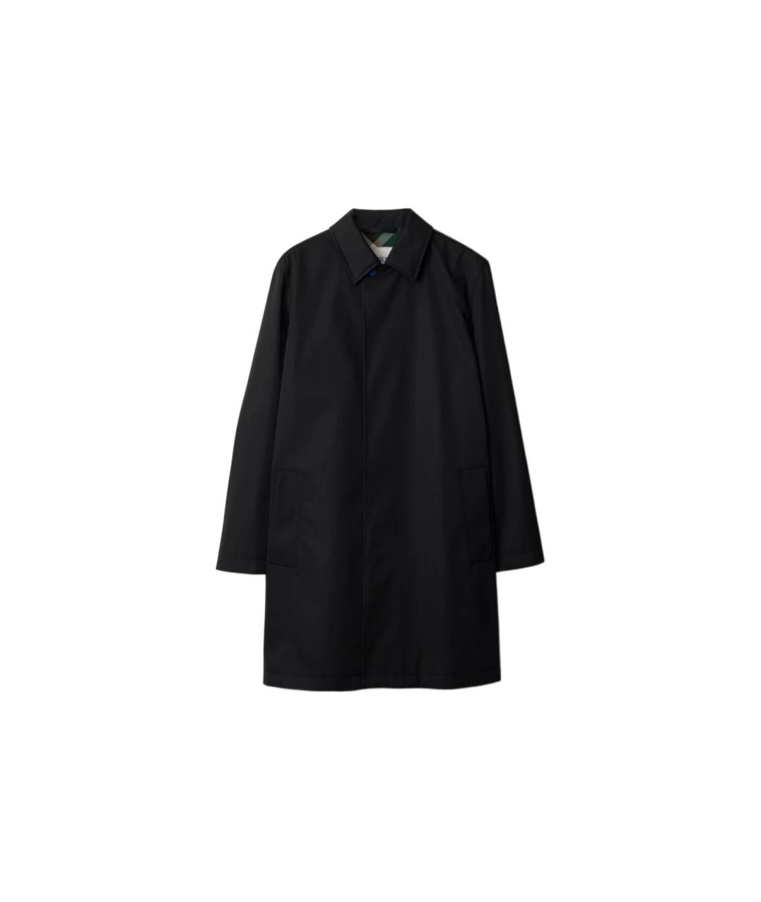 BURBERRY Черный тренч / плащ, фото 1