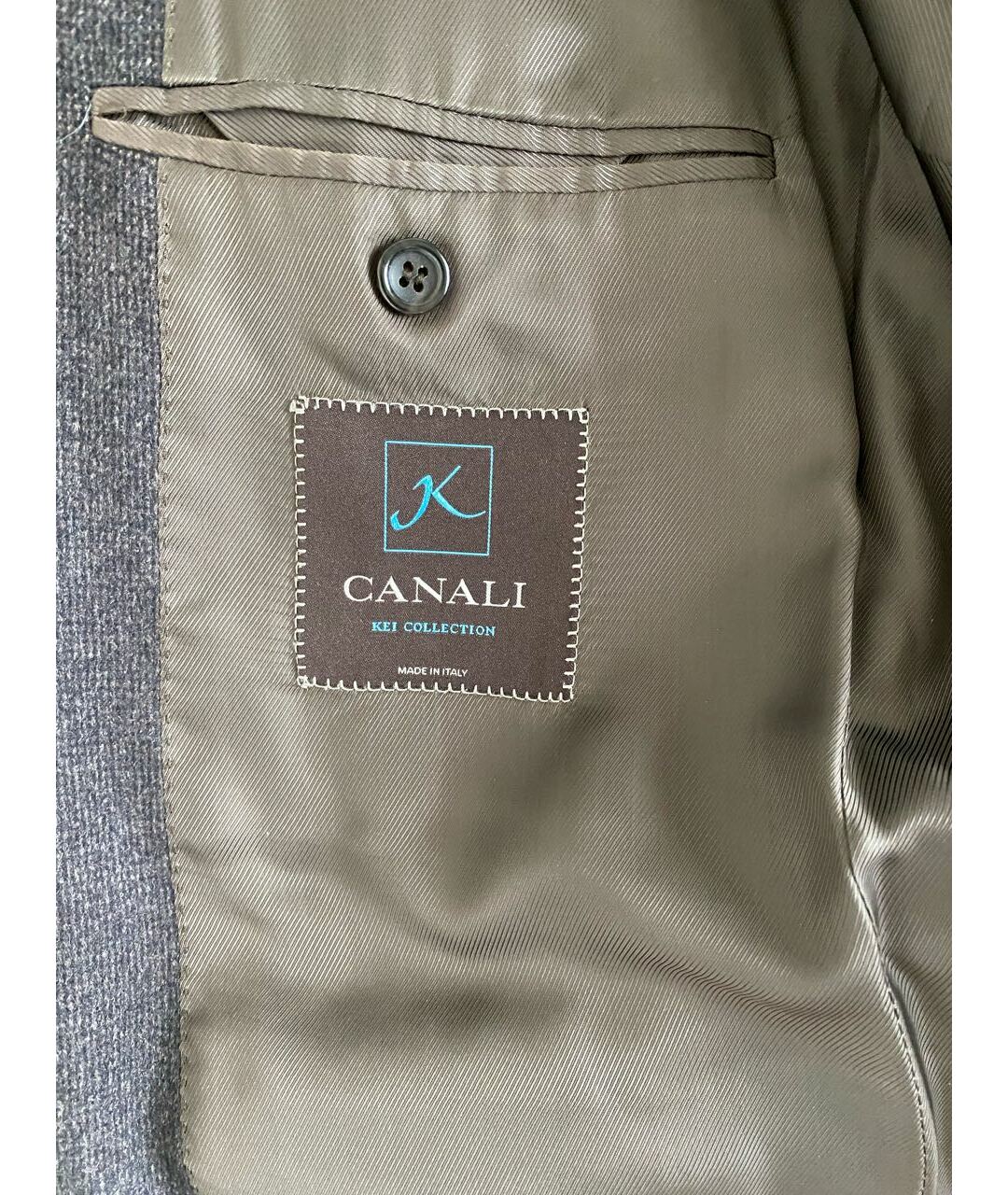 CANALI Коричневое кашемировое пальто, фото 5