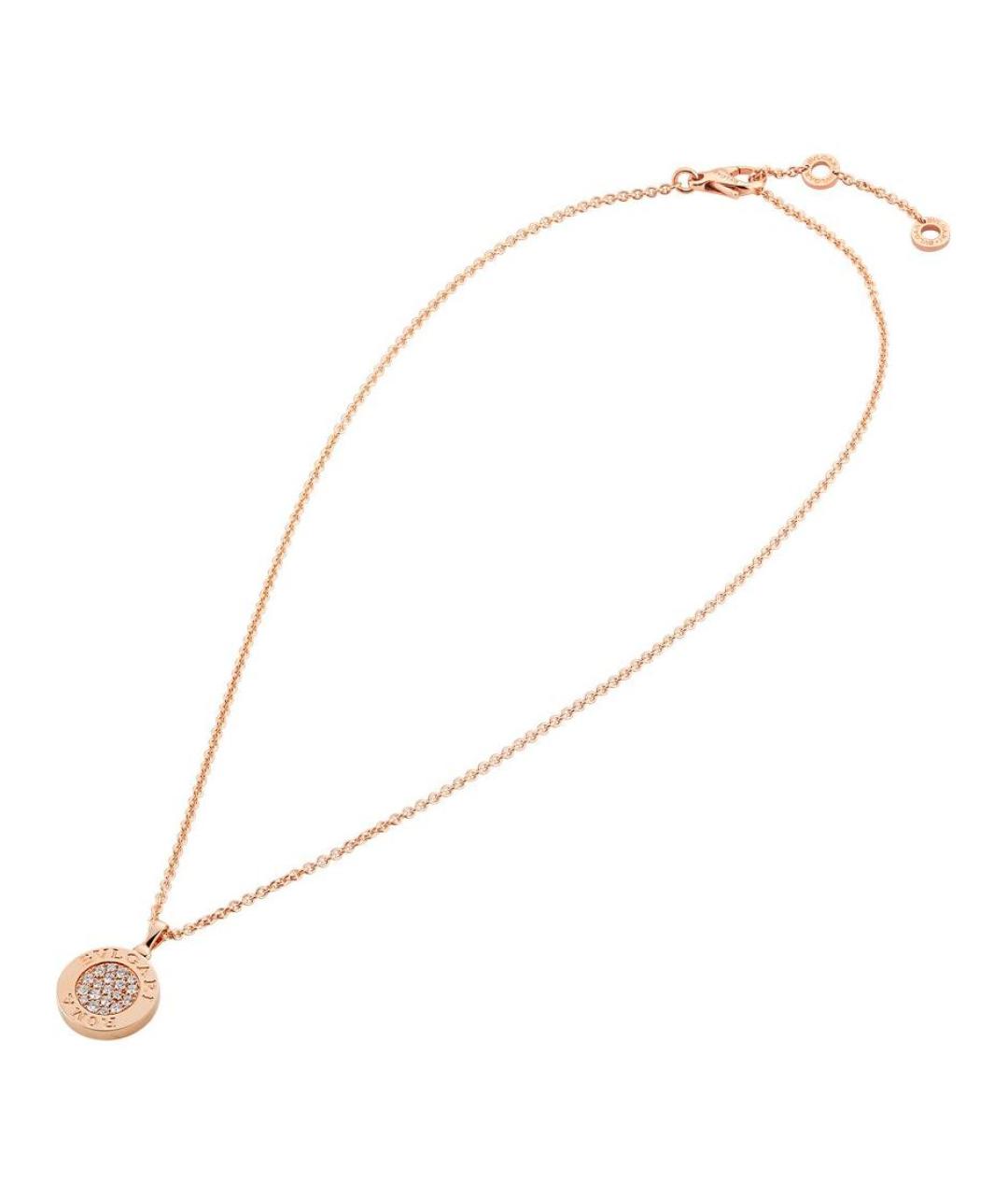 BVLGARI Золотая подвеска из розового золота, фото 2