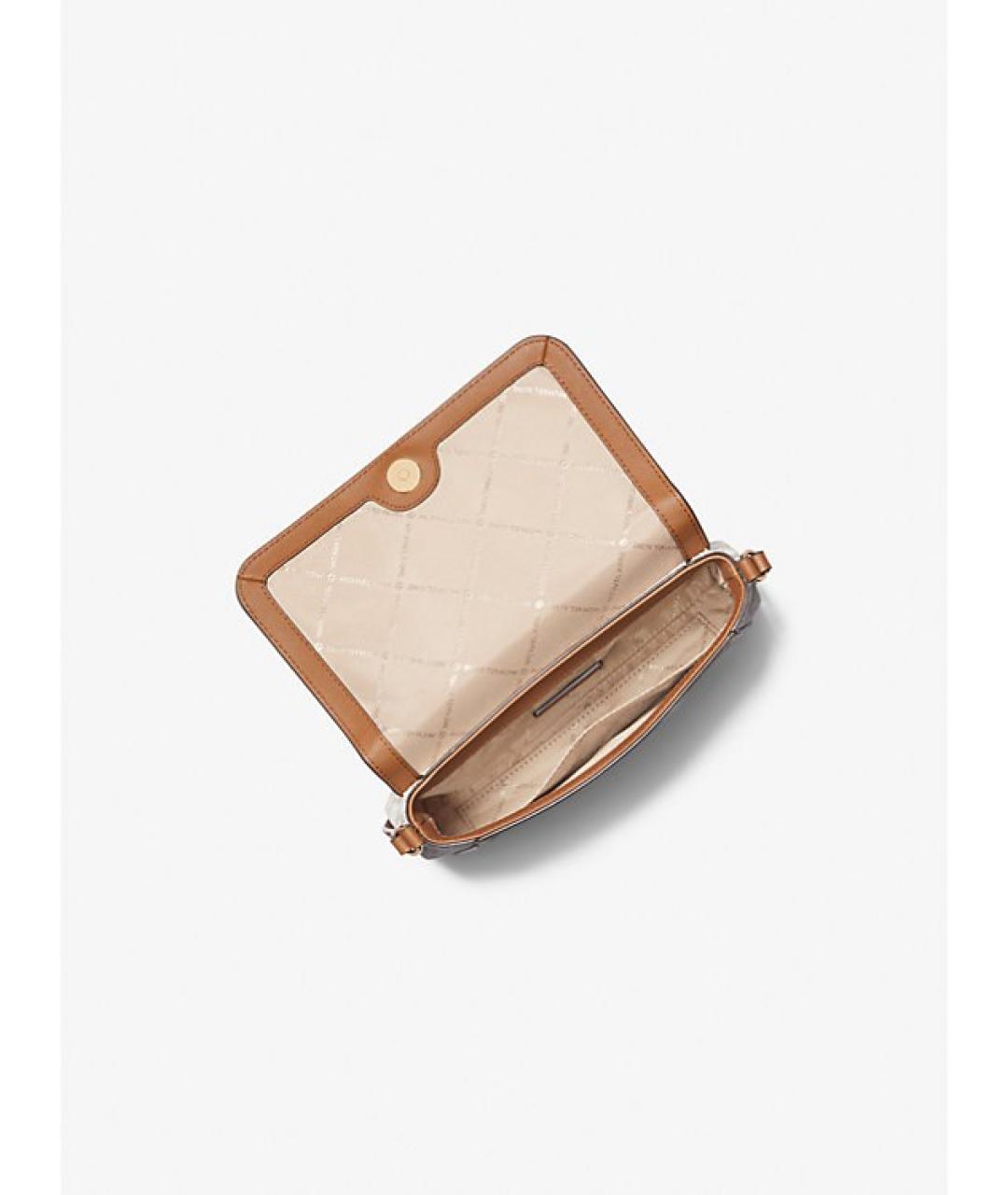 MICHAEL KORS Бежевая сумка через плечо, фото 4