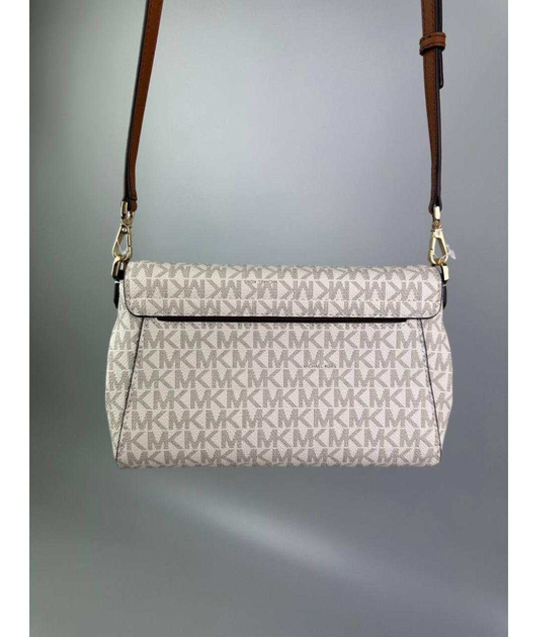 MICHAEL KORS Бежевая сумка через плечо, фото 3