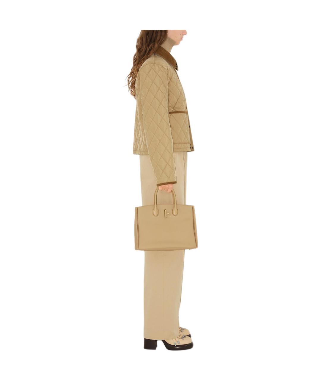BURBERRY Бежевая куртка, фото 4
