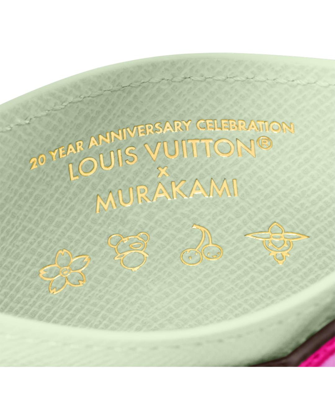 LOUIS VUITTON Коричневый кардхолдер, фото 5