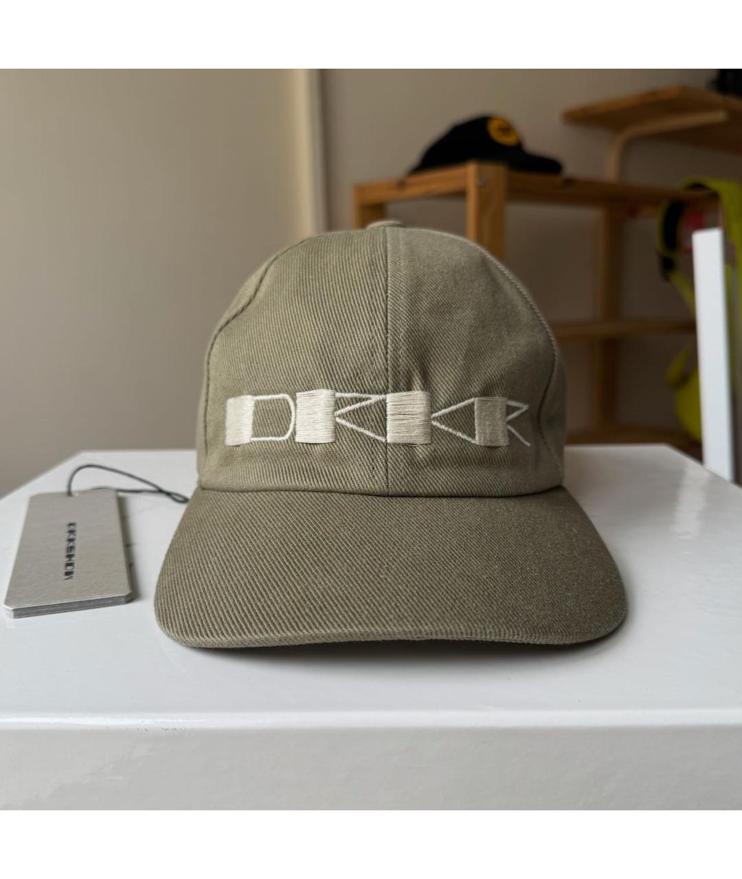 RICK OWENS DRKSHDW Хлопковая кепка, фото 9