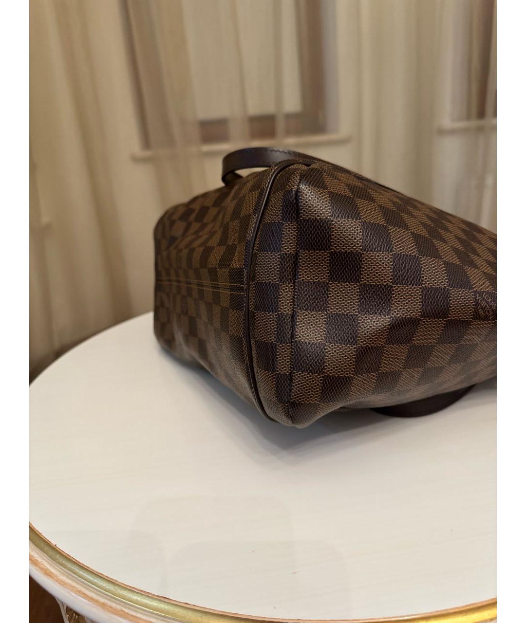 LOUIS VUITTON Коричневая сумка тоут, фото 6