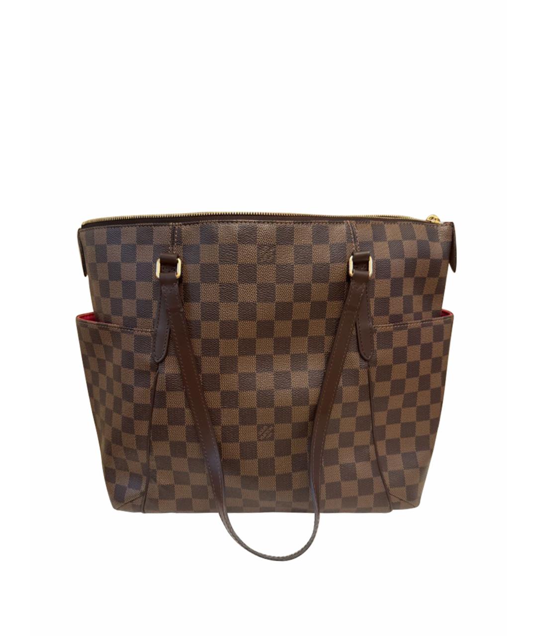 LOUIS VUITTON Коричневая сумка тоут, фото 1