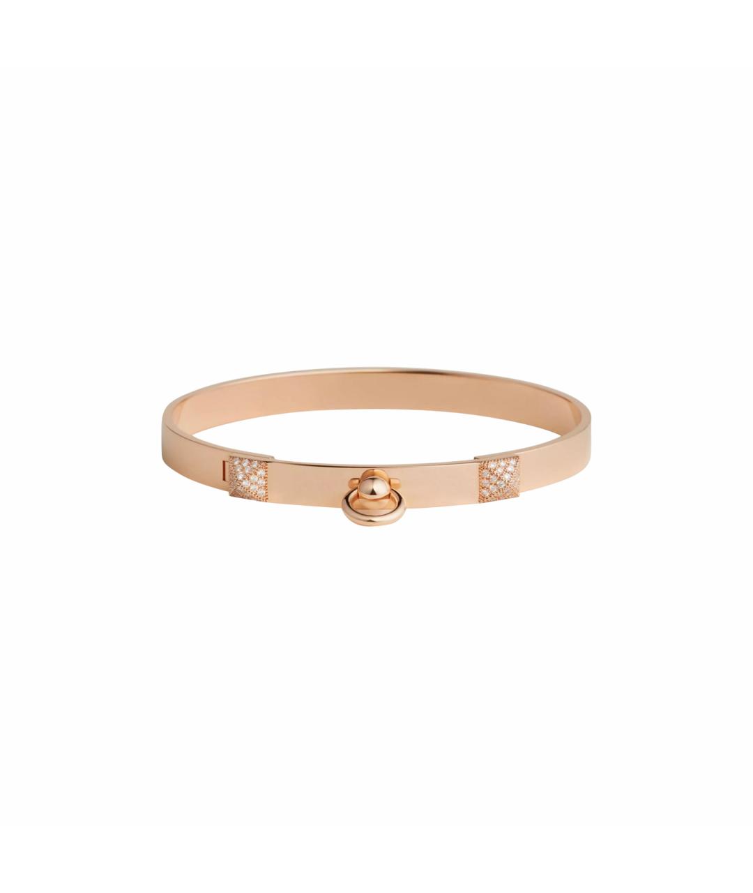 HERMES Золотой браслет из розового золота, фото 1