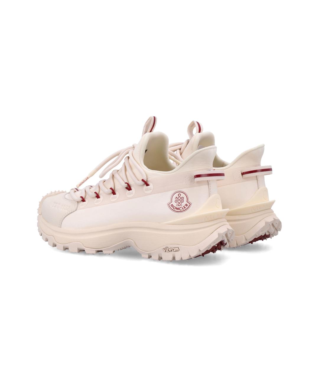MONCLER Розовые синтетические кроссовки, фото 4