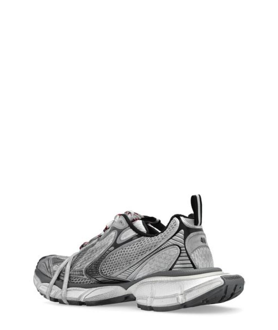 BALENCIAGA Серые синтетические кроссовки, фото 3