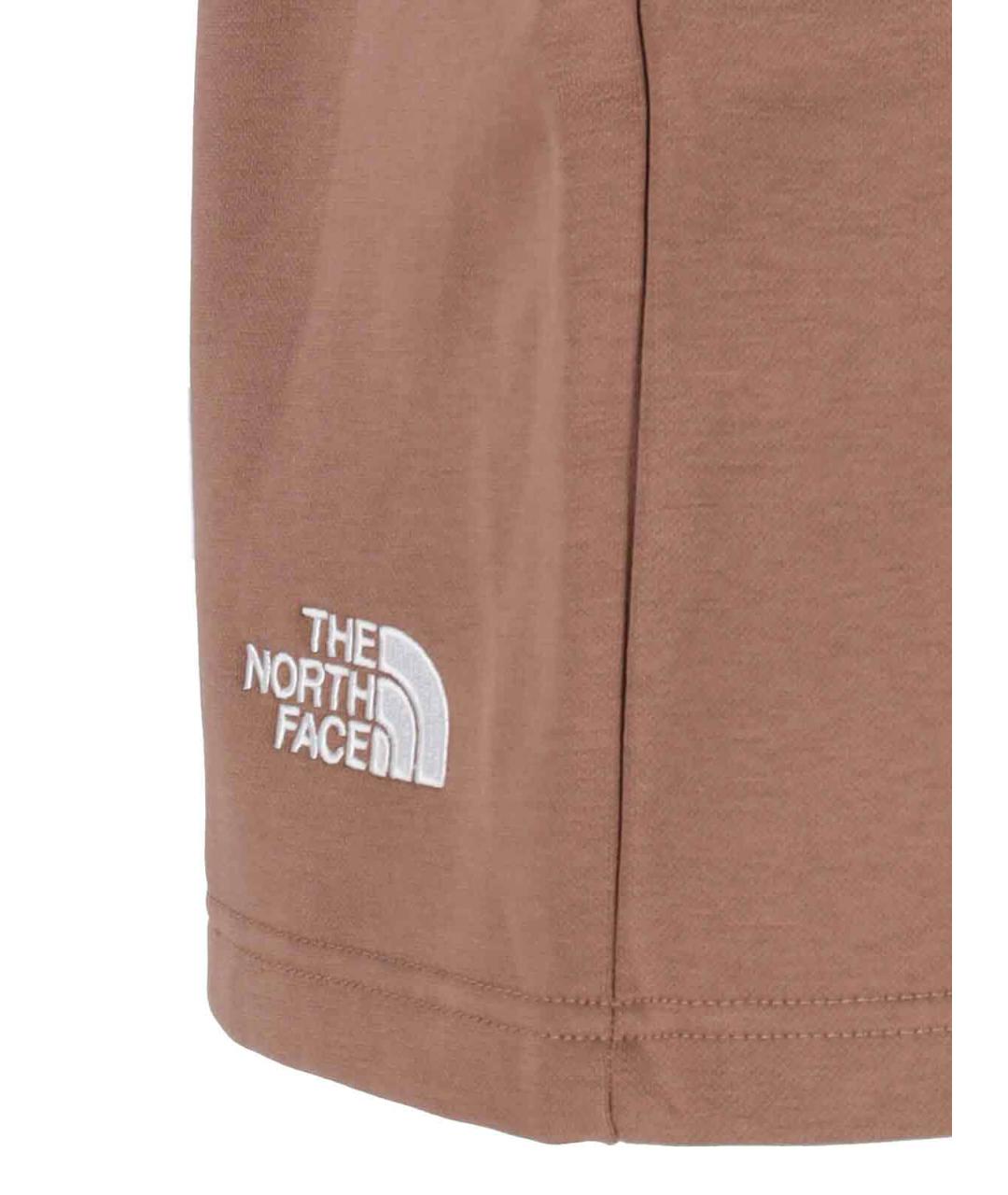 THE NORTH FACE Коричневые хлопковые шорты, фото 4