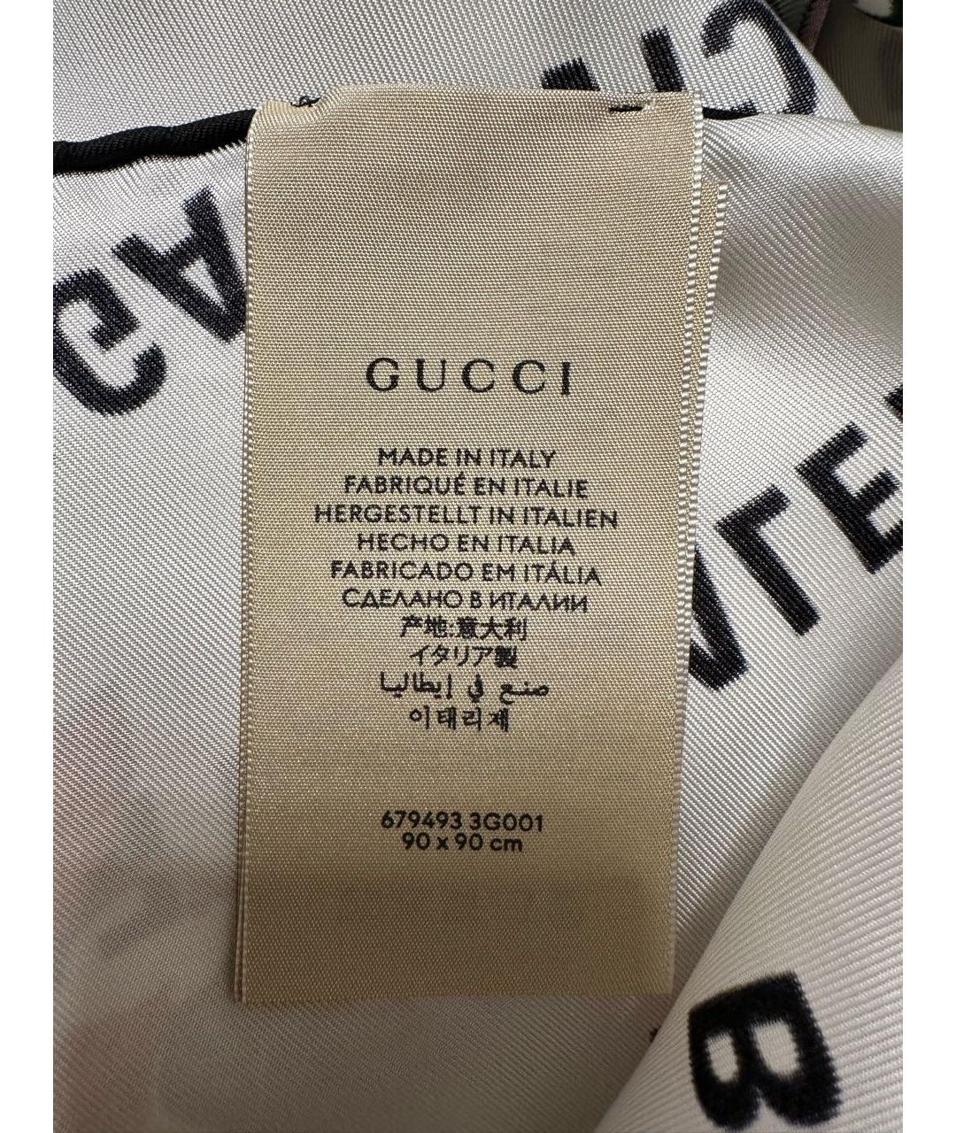 GUCCI Мульти шелковый платок, фото 6