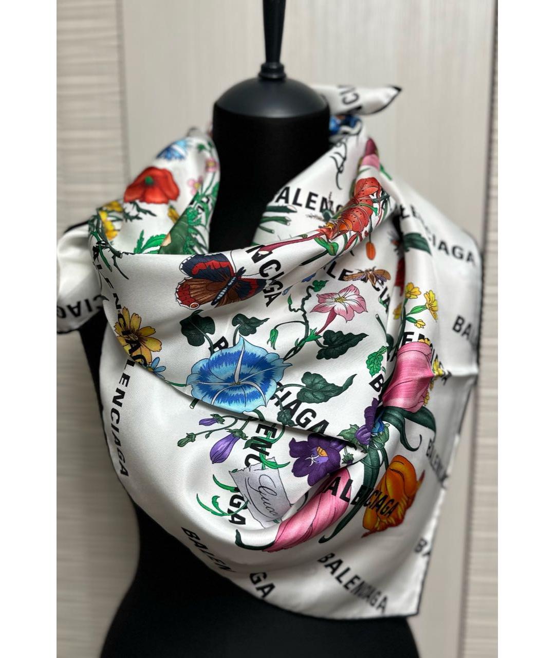 GUCCI Мульти шелковый платок, фото 8