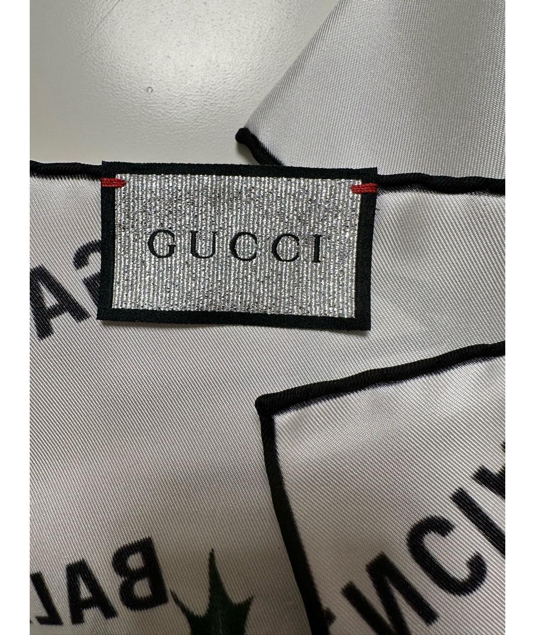 GUCCI Мульти шелковый платок, фото 7