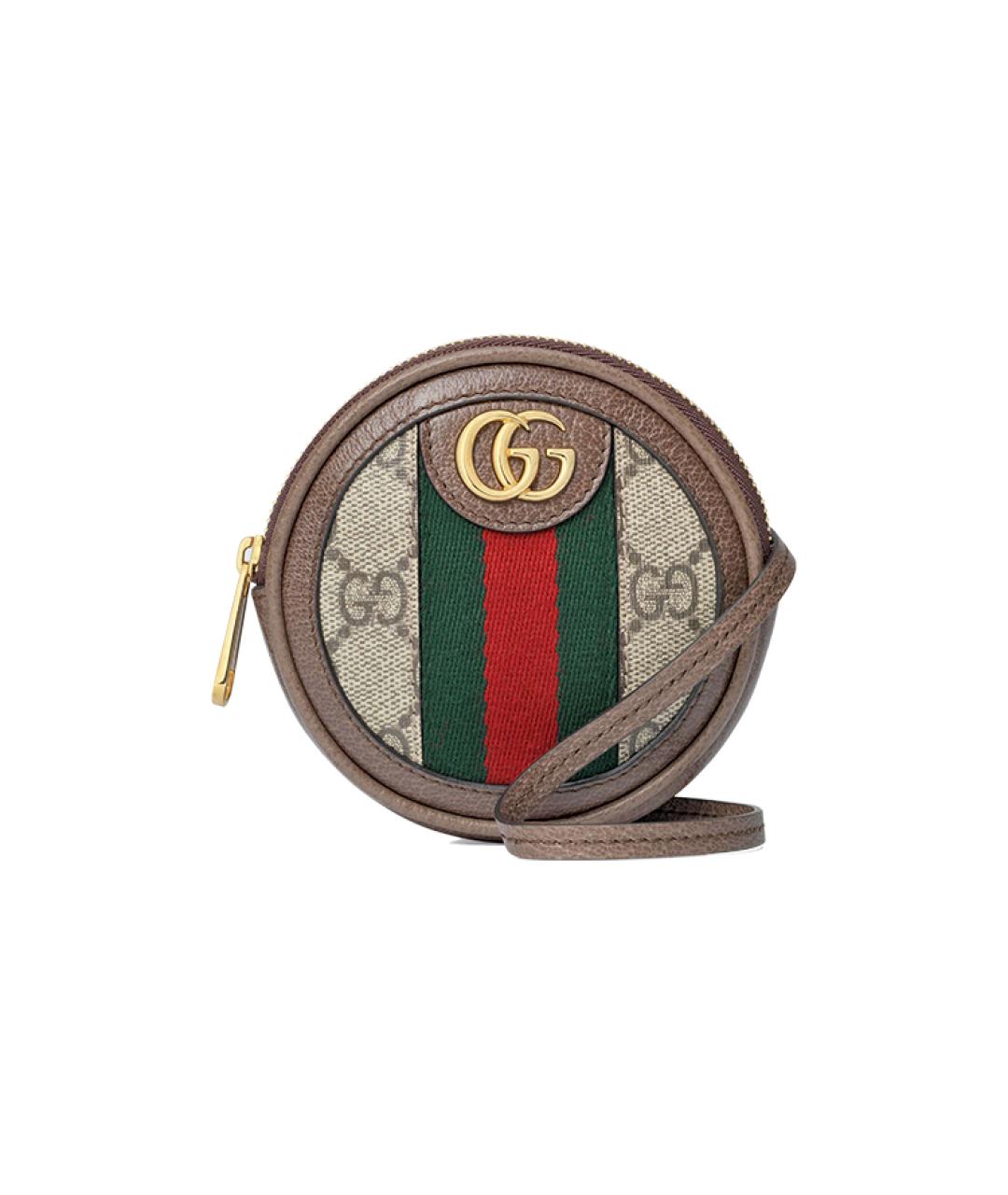 GUCCI Коричневый кошелек, фото 1
