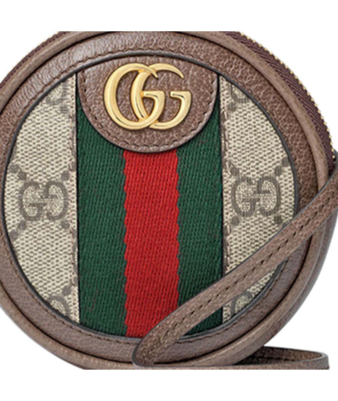 GUCCI Коричневый кошелек, фото 5