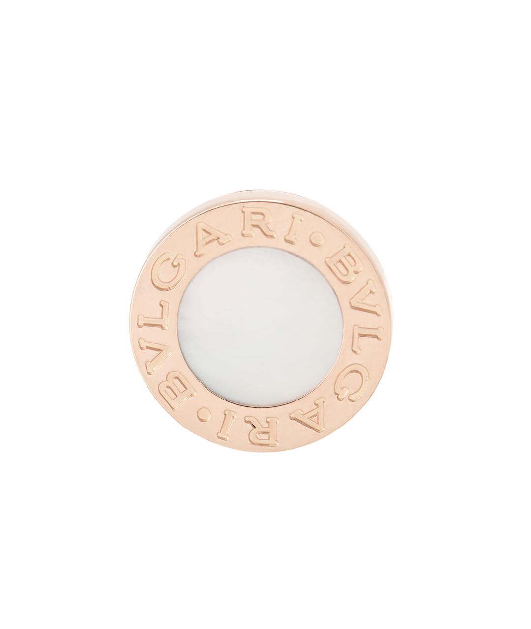 BVLGARI Золотые серьги из розового золота, фото 1