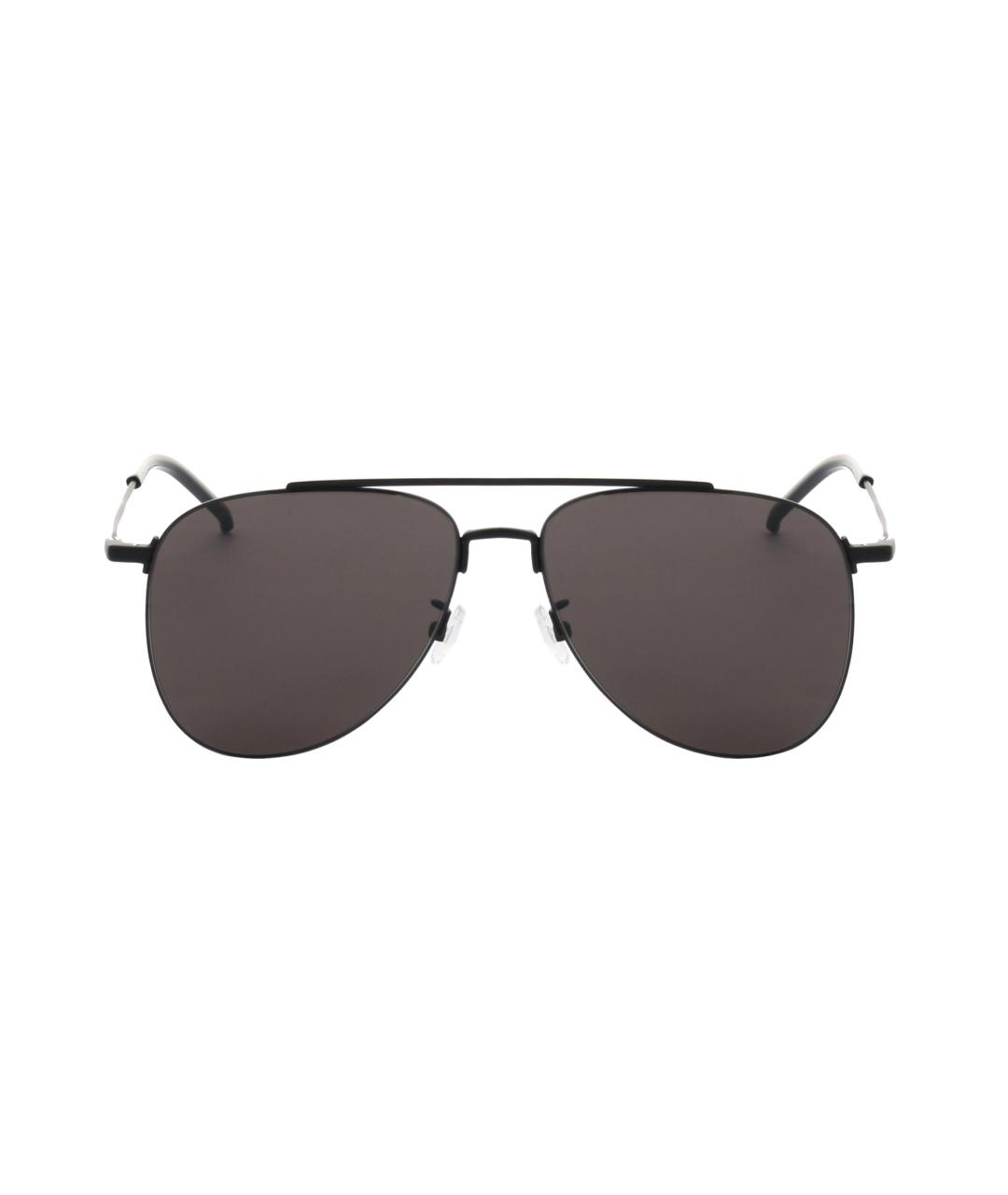 SAINT LAURENT Черные солнцезащитные очки, фото 1