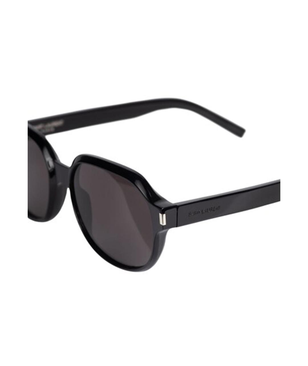 SAINT LAURENT Черные солнцезащитные очки, фото 3