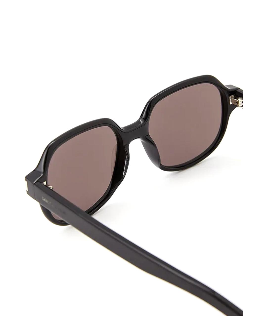 SAINT LAURENT Черные солнцезащитные очки, фото 4
