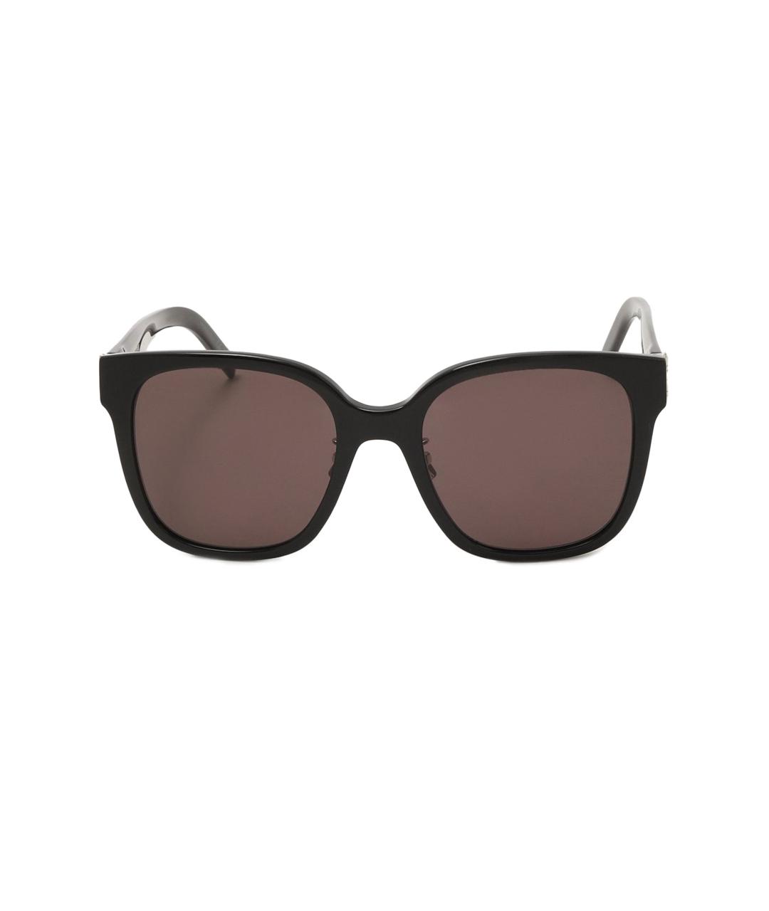 SAINT LAURENT Черные солнцезащитные очки, фото 1