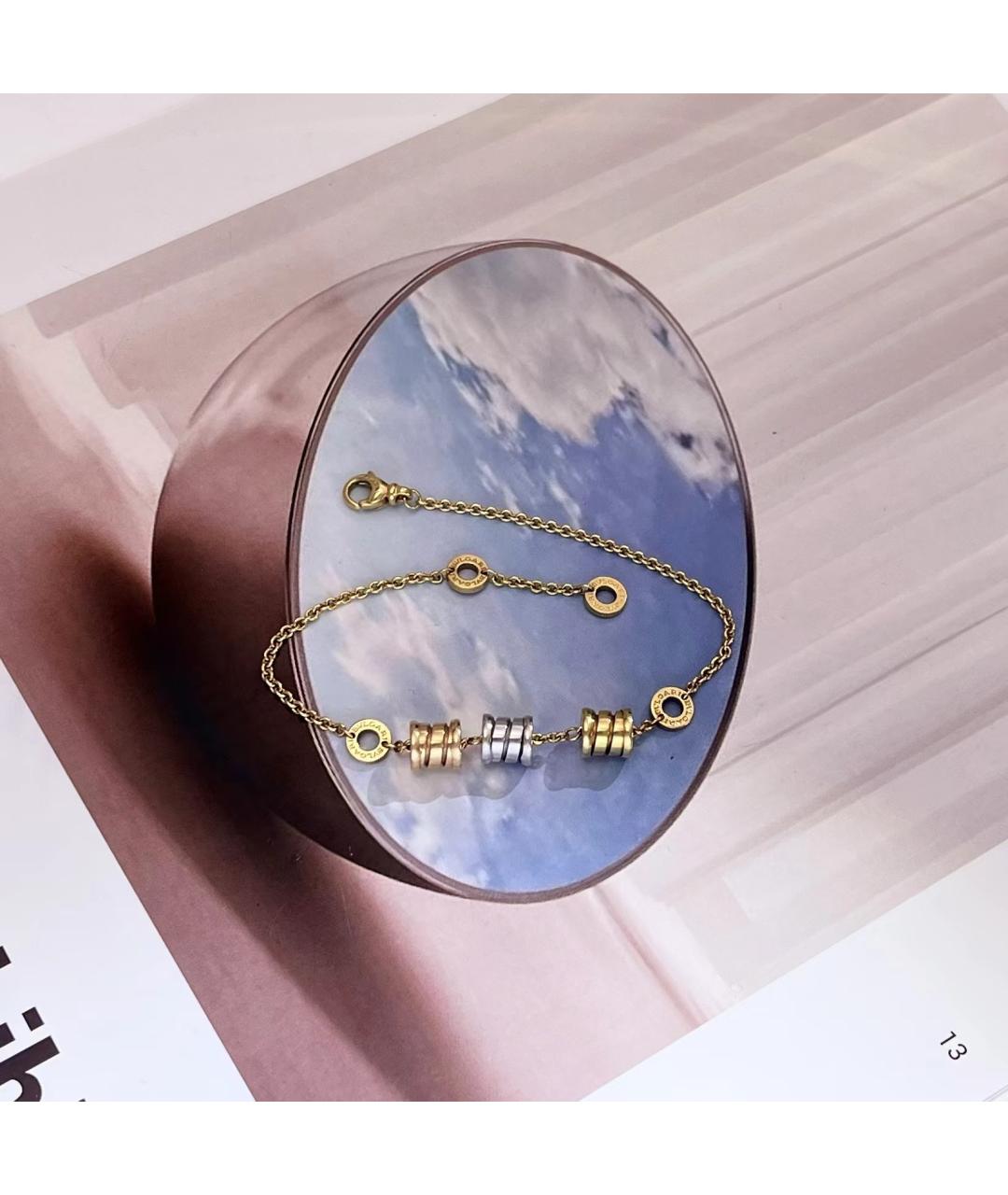 BVLGARI Золотой браслет из желтого золота, фото 4