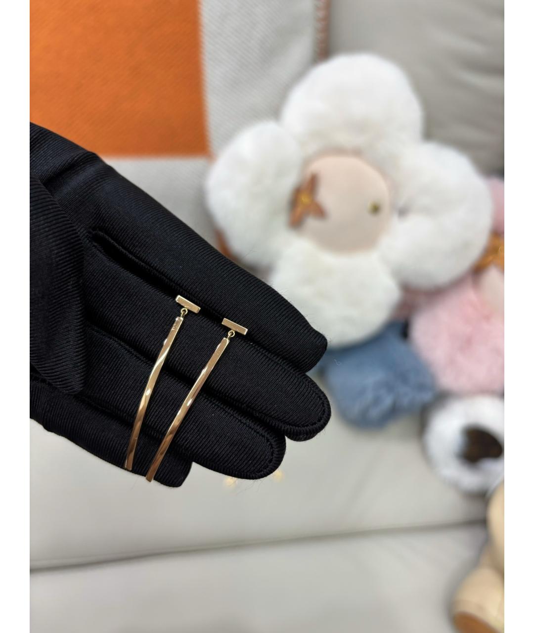 TIFFANY&CO Розовые серьги из розового золота, фото 2