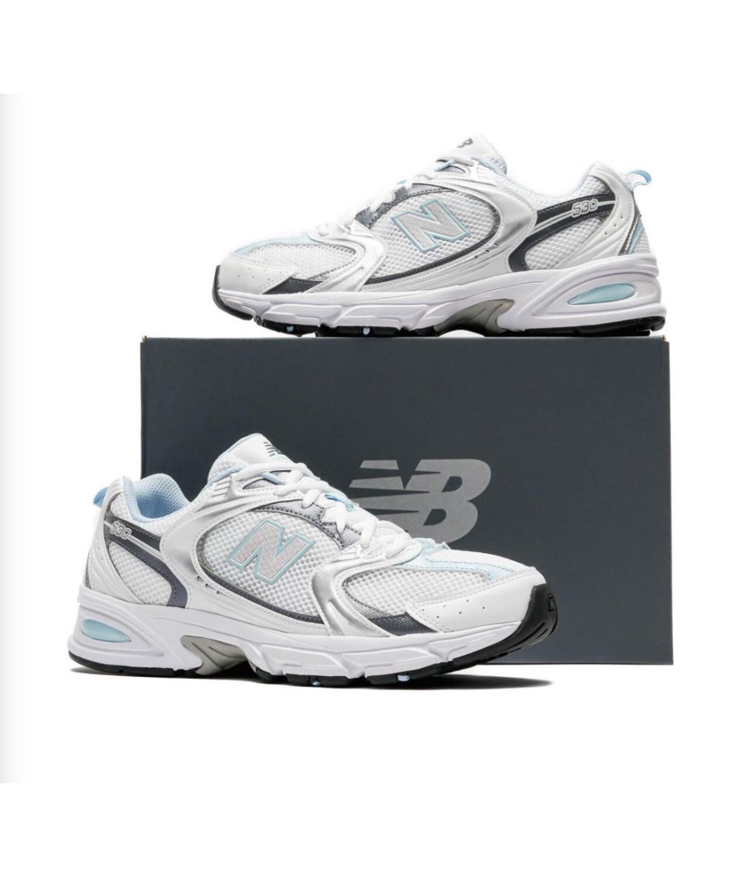NEW BALANCE Белые кроссовки, фото 6