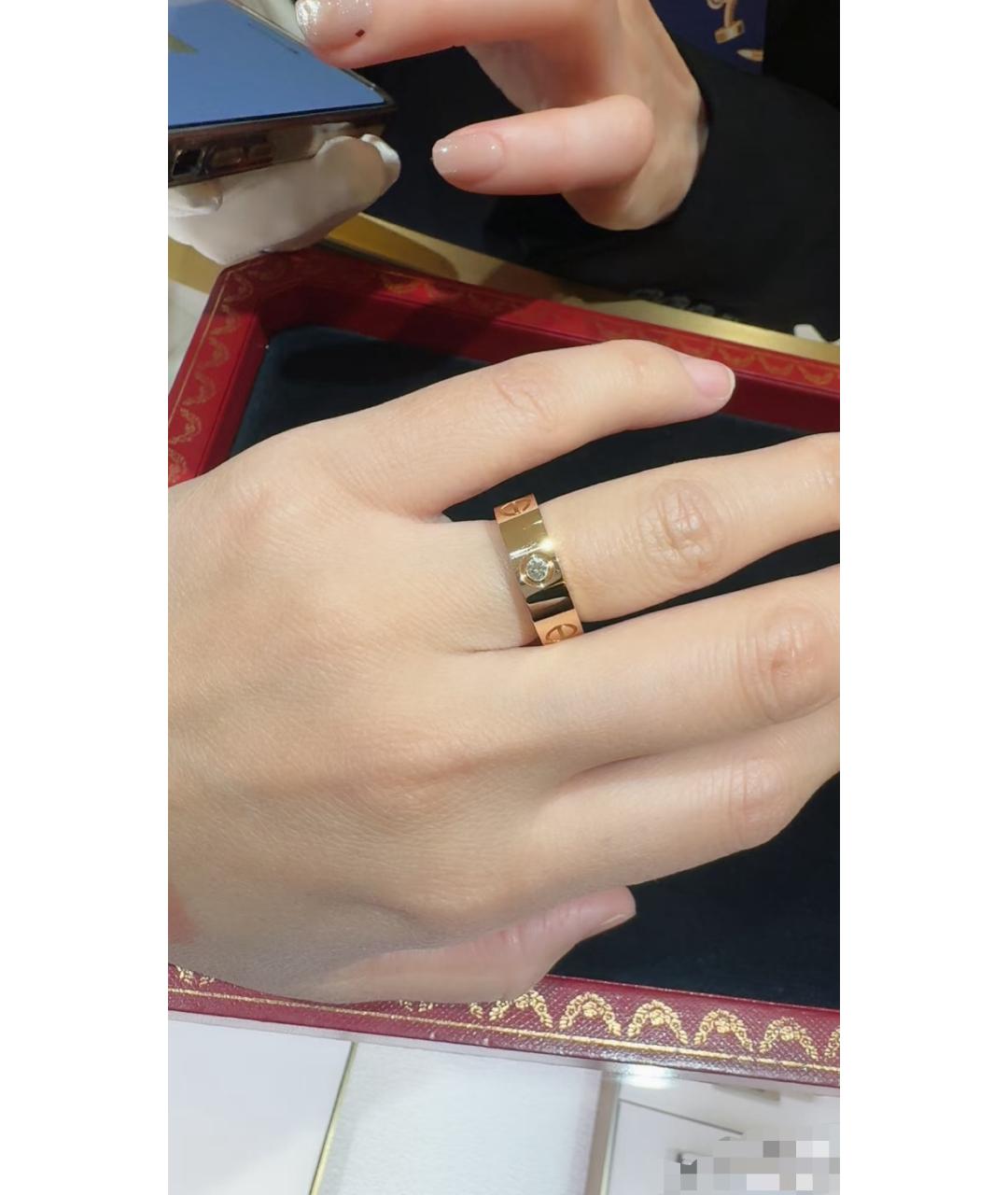 CARTIER Розовое кольцо из розового золота, фото 6