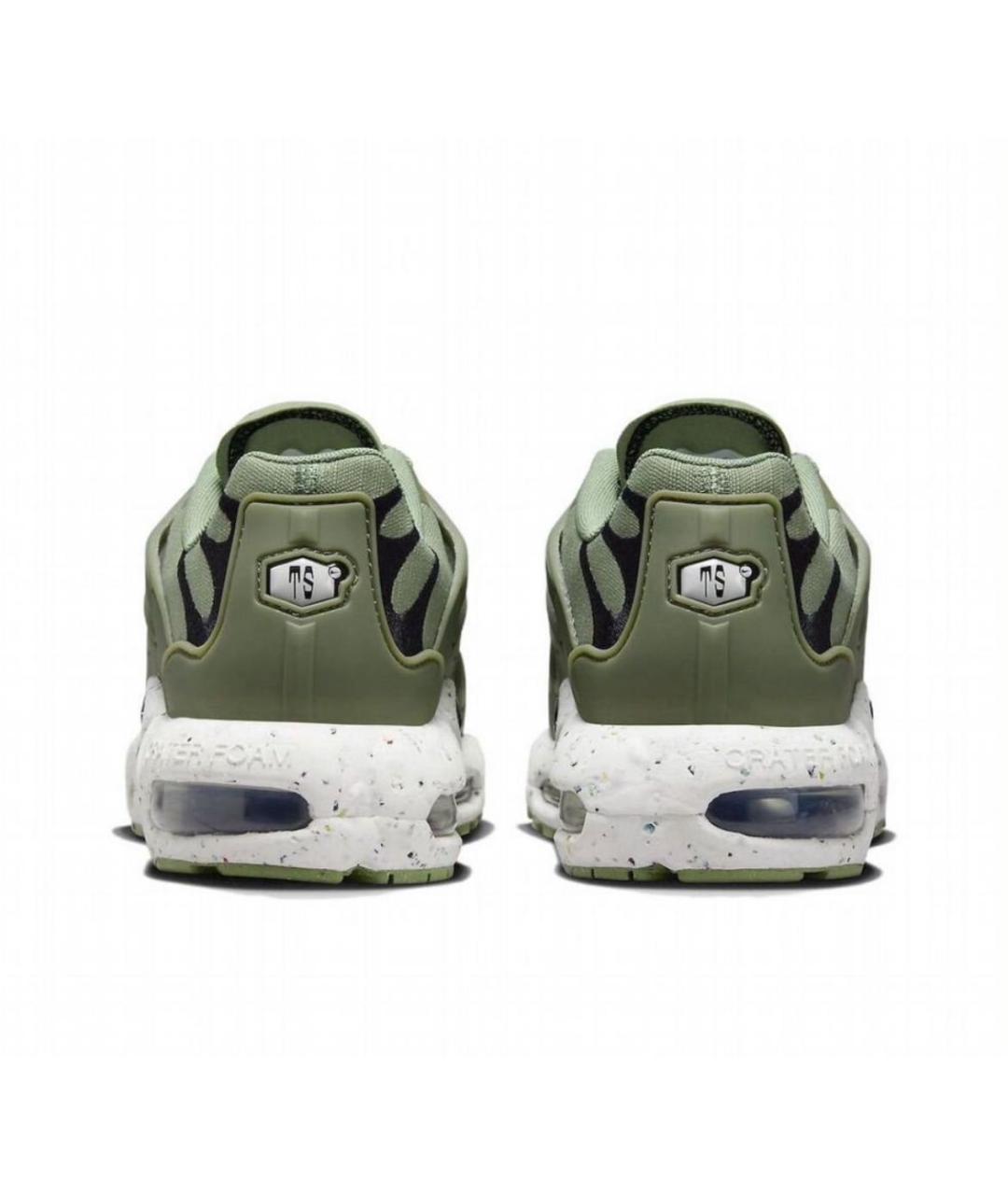 NIKE Зеленые низкие кроссовки / кеды, фото 4