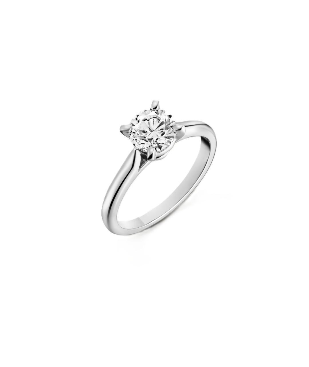 CARTIER Серебряное платиновое кольцо, фото 1