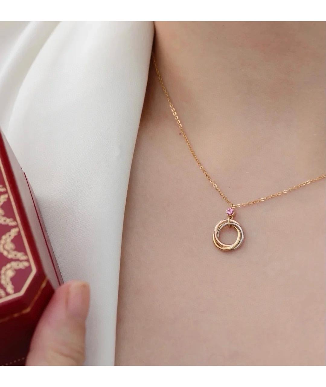 CARTIER Мульти подвеска из желтого золота, фото 6