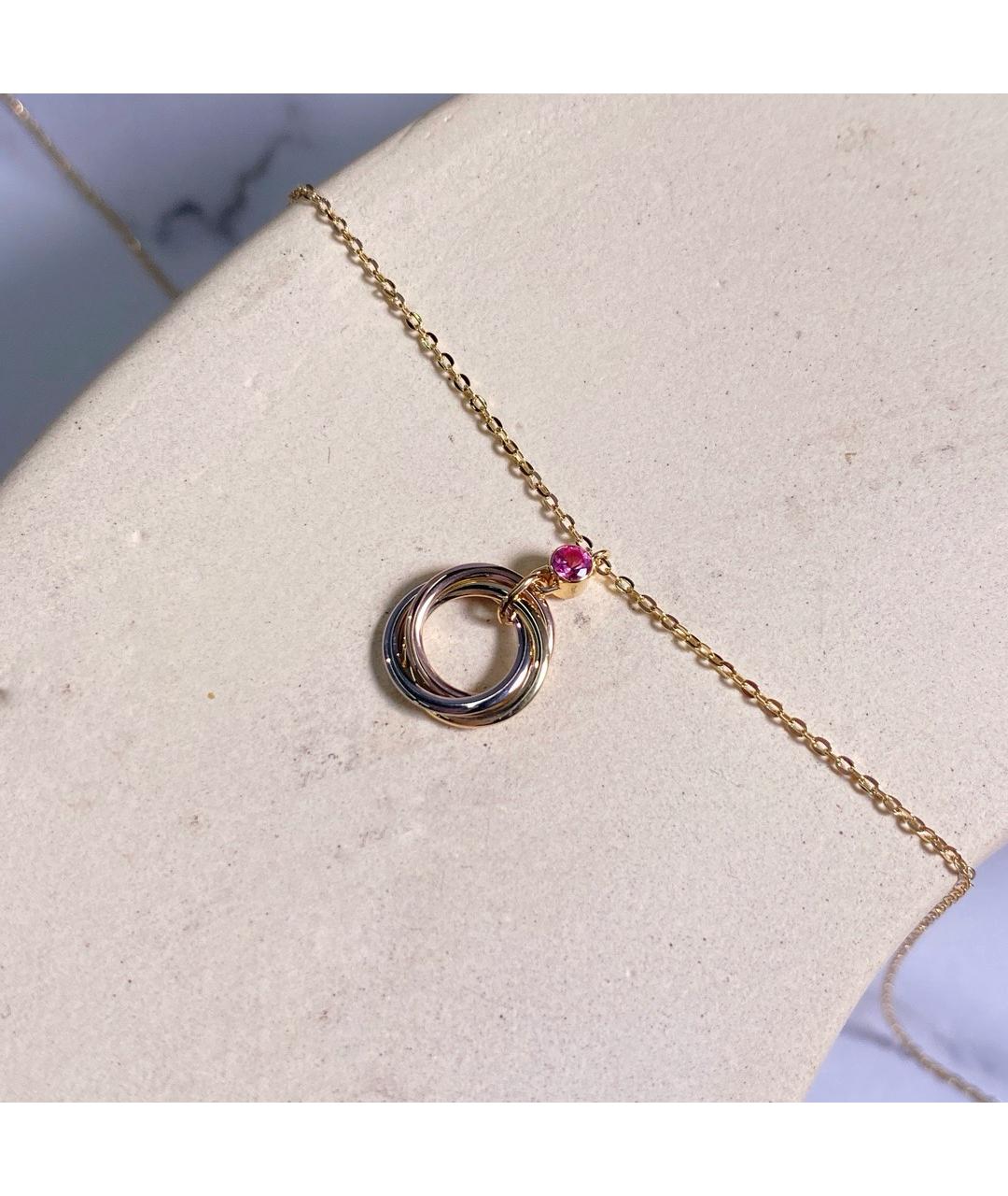 CARTIER Мульти подвеска из желтого золота, фото 2