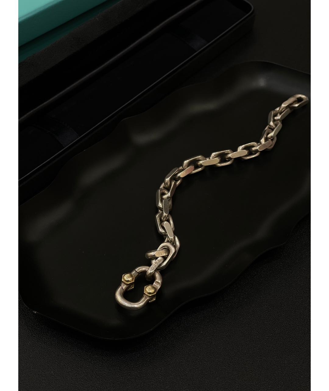 TIFFANY&CO Серебряный серебряный браслет, фото 3