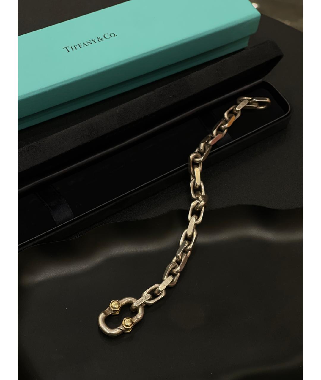 TIFFANY&CO Серебряный серебряный браслет, фото 2